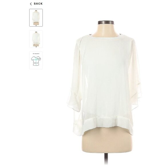 Zara Short Sleeve Blouse - Picture 1 of 4